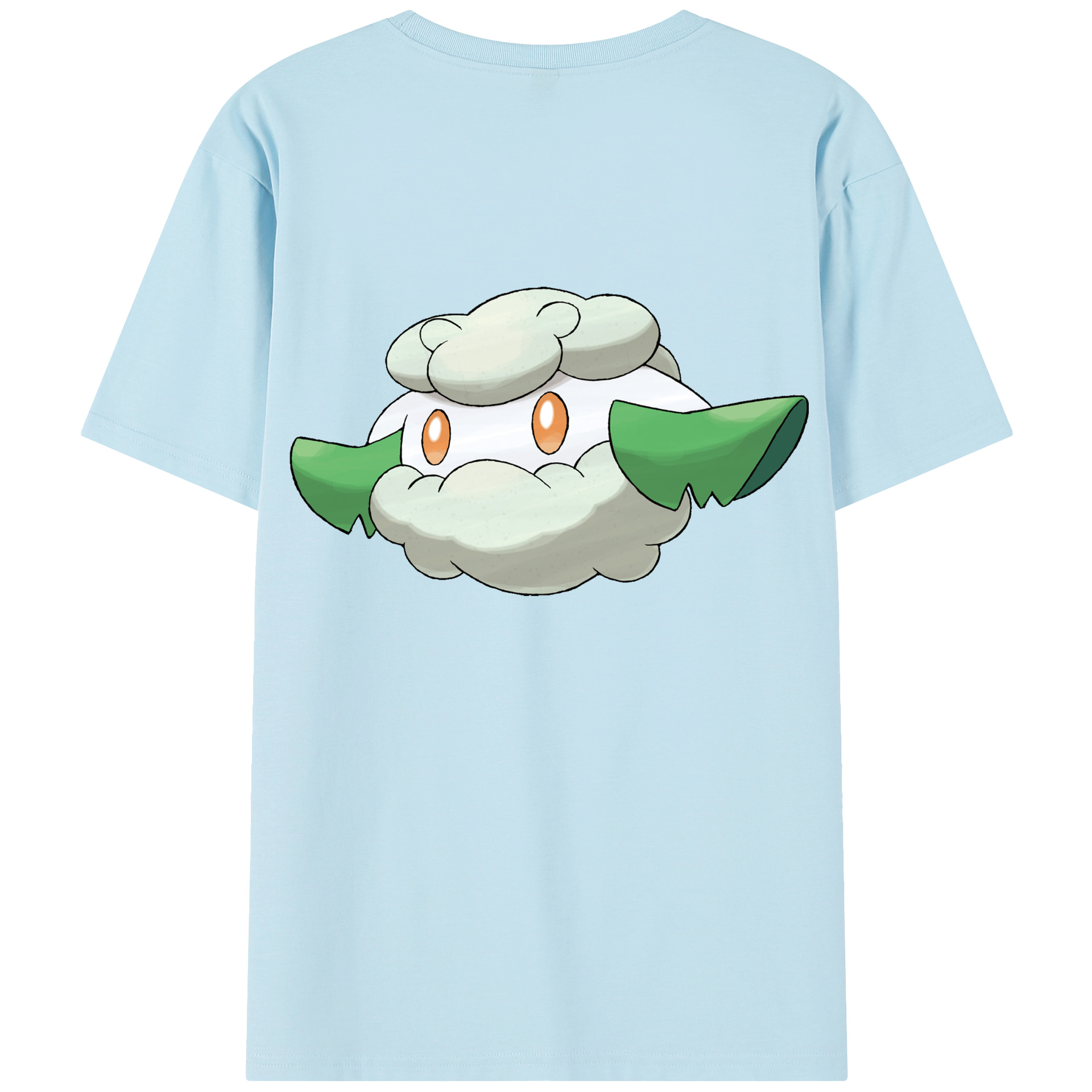 （画像用） ポケットモンスター Pokémon 綿100％半袖Tシャツ（背面プリント）